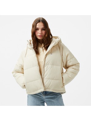 Tommy Hilfiger Tommy Jeans Kadın Bej Mont