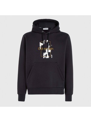Calvin Klein Erkek Siyah Sweatshirt