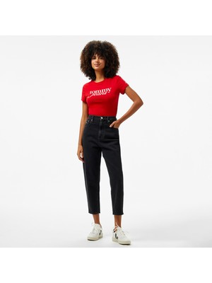 Tommy Hilfiger Kadın Siyah Pantolon