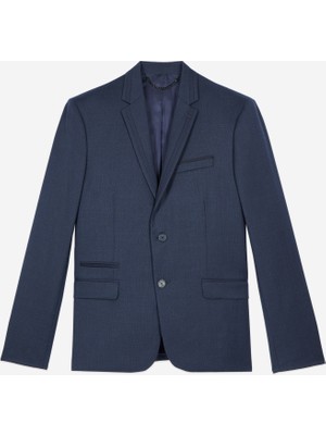 The Kooples Erkek Lacivert Yün Ceket