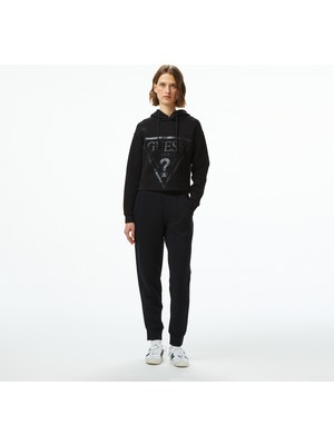 Guess New Victoire Scuba Kadın Siyah Pantolon