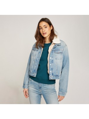 Tommy Hilfiger Tommy Jeans Kadın Mavi Mont