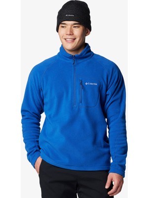 Columbia Fast Trek Iıı Half Zip Fleece Erkek Mavi Polar Ceket