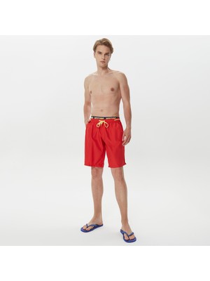 Moschino Erkek Sarı Deniz Şortu
