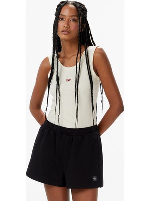 Calvin Klein Modal Tank Essential Kadın Beyaz T-Shirt