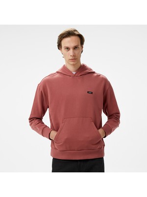 Calvin Klein Cotton Comfort Erkek Turuncu Hoodie