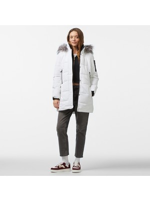 Nautica Kadın Beyaz Mont