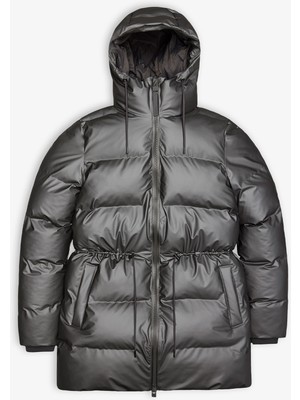 Rains Alta Puffer W3T4 Kadın Gri Mont