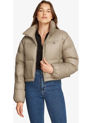 Calvin Klein Jeans Kadın Gri Mont