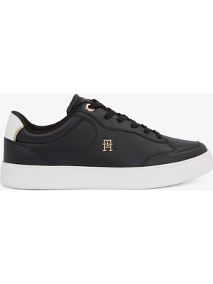 Tommy Hilfiger Essential Chic Court Kadın Siyah Sneaker