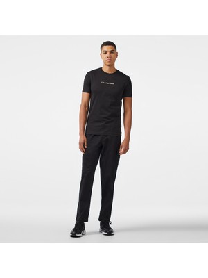 Calvin Klein Jeans Regular Straight Erkek Siyah Kargo Pantolon