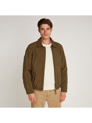 Tommy Hilfiger Erkek Kahverengi Mont