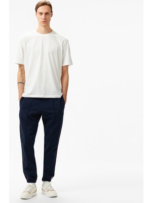 Tommy Hilfiger Global Stripe Tape Erkek Mavi Eşofman Altı