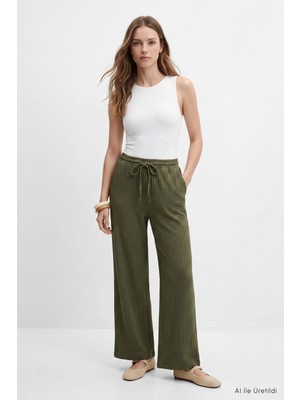 Rays Bol Paça Pantolon 8612A Haki
