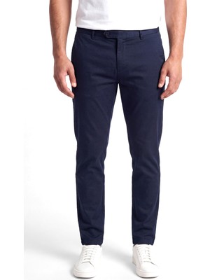 Boss Erkek Regular Fit Normal Bel Daralan Paça Lacivert Pantolon 50566948-404