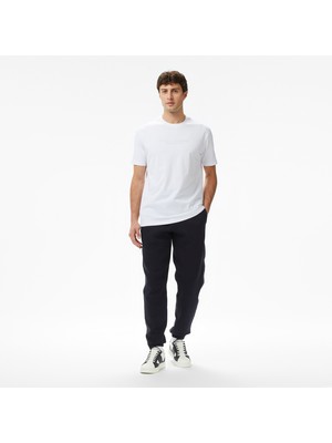 Armani Exchange Erkek Logolu Streç Pamuklu Regular Fit Normal Bel Jogger Lacivert Eşofman Altı XM001301 AF10818-UB101