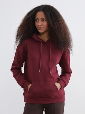 Lc Waikiki Yeni Sezon Oversize Kadın Kalın Hoodie