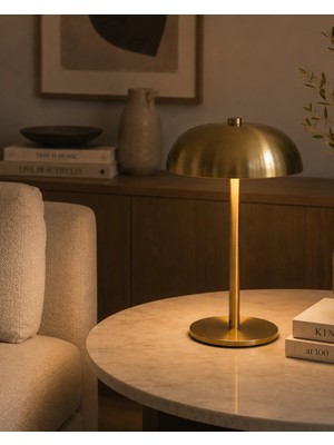Marys Concept Metal Şarjlı LED Masa Lambası