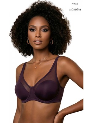 Hace Bazaar Marsilyan- Le Jardin Tül Kaplı Soft Cup Sütyen - LJ9200B