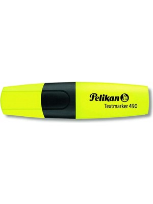 Pelikan 490 Fosforlu Kalem Sarı 1 Adet Ölçülerle Uyumlu Yüksek Kalite Yazım Aracı