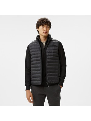 Calvin Klein Quilt Erkek Siyah Yelek