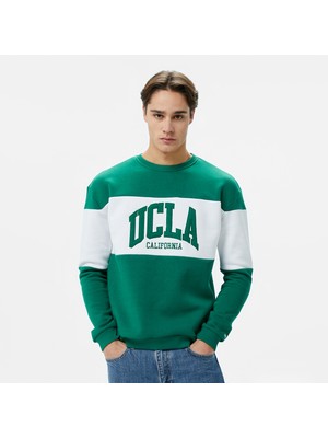 Ucla Archer Erkek Yeşil Sweatshirt