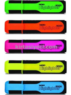 Noki 9000P Fosforlu Kalem Pembe