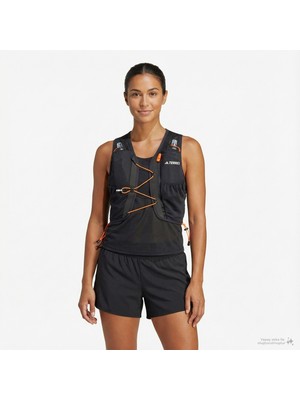 adidas Terrex Trail Running Techrock 2.5L Unisex Siyah Koşu Yeleği.-