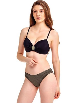 Argento 1280-7012 Siyah Boş Kap Bikini