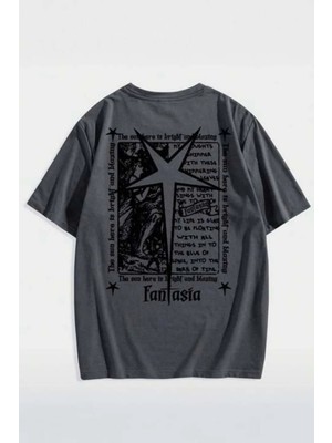 8line Antrasit Fantasia Grunge Y2K Unisex T-Shirt