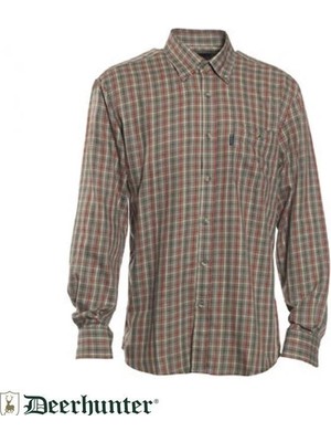 S.K.DEERHUNTERWAYLON499RED Kareli  Uzun Kol Gömlek 45/46