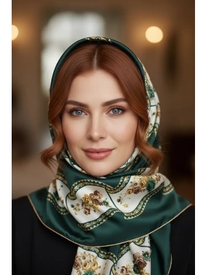 Meks Mısırlı Polyester Eşarp Desen 4