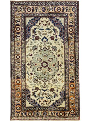 Soho Antiq Nergis Madalyon Tasarımlı Halı 115X199 cm