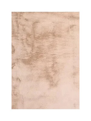 Çam Halı Tavşan Poly RPTF2408 Peluş Halı -Bej- Yüksek Kalite-Ekstra Yumuşak - Kaymaz Özel Tabanlı - Özel Ölçü