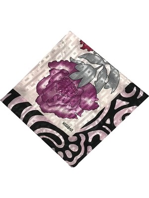 Meks Nurşah Polyester Eşarp Desen 10