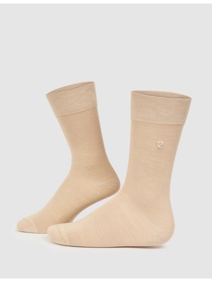 Pierre Cardin Erkek Koyu Bej Çorap 50328326-VR088