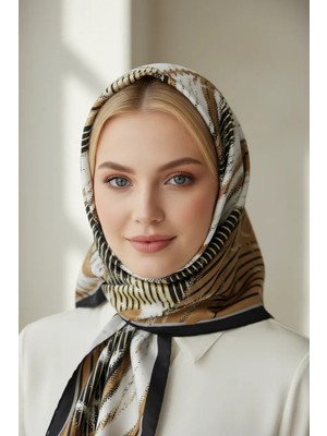 Meks Mısırlı Polyester Eşarp Desen 6