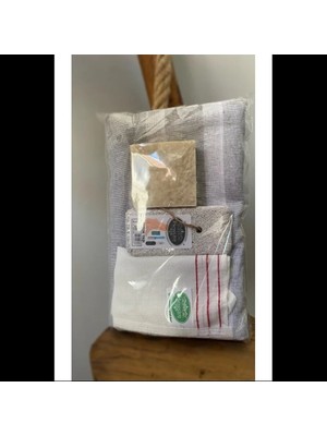 Hace Bazaar Gelin Damat Hamam Banyo 4'lü Set