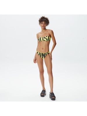 Moschino Kadın Sarı Bikini Üstü