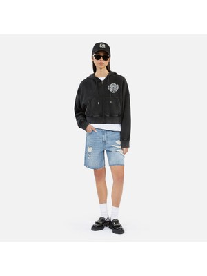 The Kooples Kadın Siyah Sweatshırt