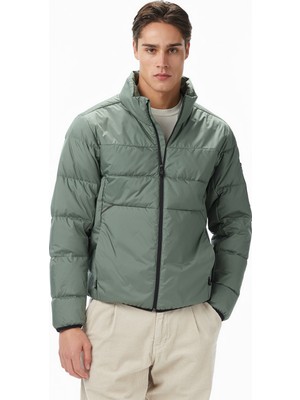Boss Urbanex Puffer Erkek Yeşil Mont