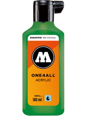 Molotow ONE4ALL Akrilik Mürekkep Refill 180 ml 256 Clover Green