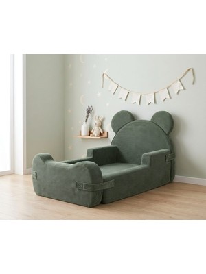 Home Decor Nestime® 190X110 cm Çocuk Sünger Yatak | 160X80 cm Yatak Alanı | Tamamen Sünger | Çıkarılabilir & Yıkanabilir Kılıf