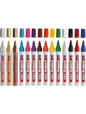 Die Grup Edding 750 Boya Dekor Beyaz Marker Kalemi