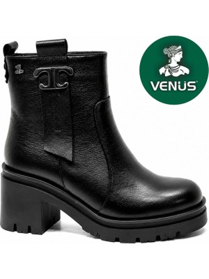 Venüs Bargasa Hakiki Deri Kaymaz Taban Ortopedik Kadın Bot