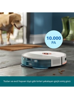 Die Grup Yüksek Emiş Gücüne Sahip Islak Kuru Robot Süpürge, Uzun Çalışma Süresiyle Pratik Temizlik