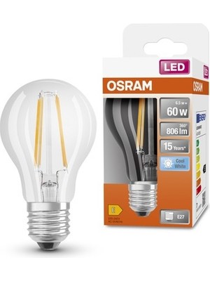 Die Grup Kırık Beyaz Işık E27 6W LED Ampul Yüksek Işık Performansı