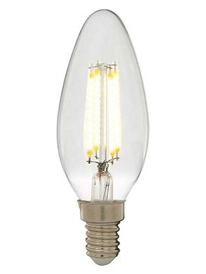 Die Grup Panasonic E14 LED Filaman Rustik Lamba 4W 470LM 2700K Clear