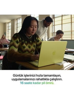 Die Grup Apple MacBook Neo A18 Pro 8gb 256GB SSD Macos 13" Taşınabilir Bilgisayar Indigo