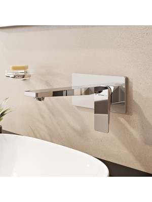 Die Grup Katı Sabunluk ile Banyo Düzenleyici Aksesuar